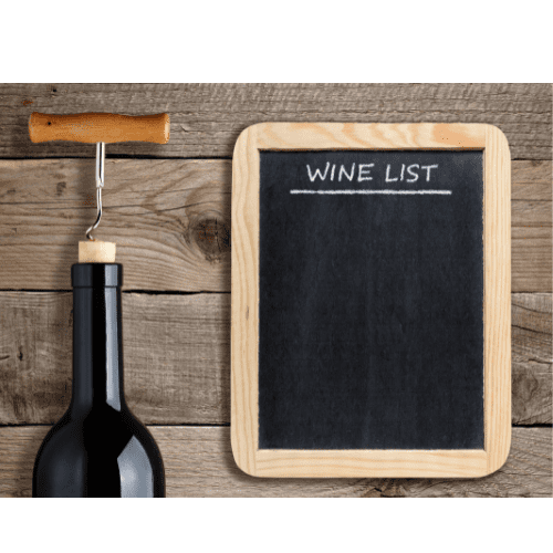 Take your wine list seriously guys!!