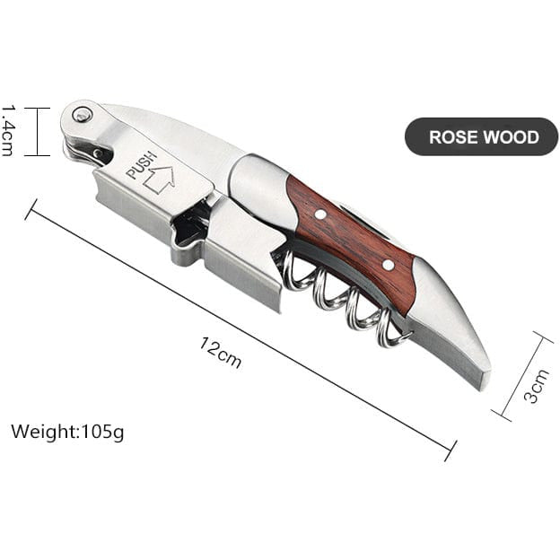 K and L Wines Online Wine Accesories L'Elysee Professional Waiters Friend Corkscrew with built-in Foil Cutter