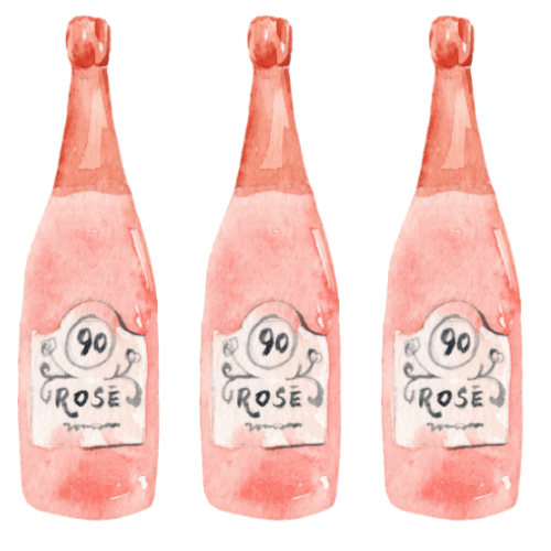K and L Wines Online 2.0 Subscription Rosé Discovery Subscription ~ Three Everyday-Tipple bottles of Wine