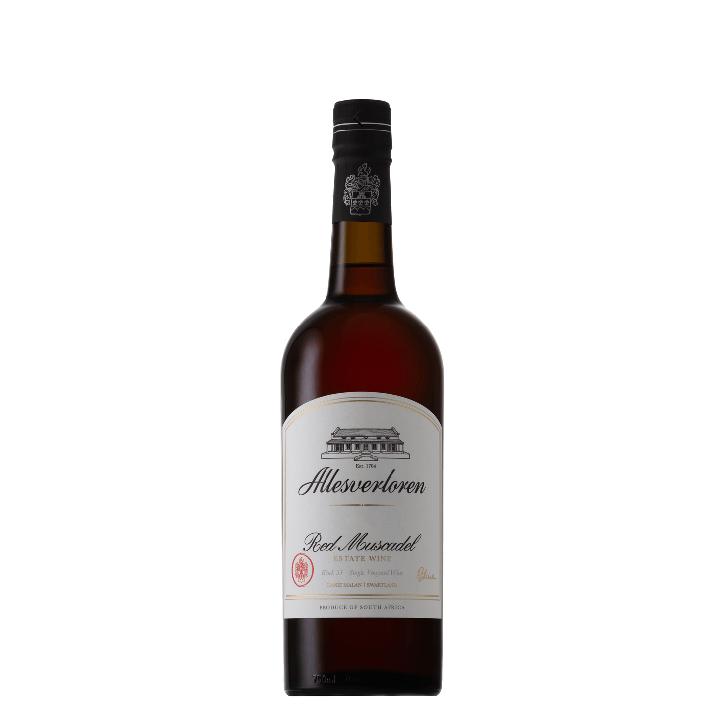 Allesveloren Wine Estate wine Allesverloren Red Muskadel 750 ml