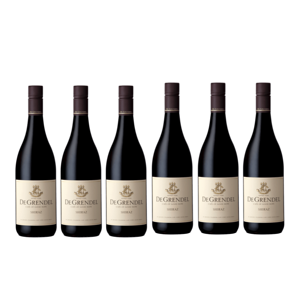 De Grendel South African Wine 6 Bottle Case De Grendel Shiraz 750 ml