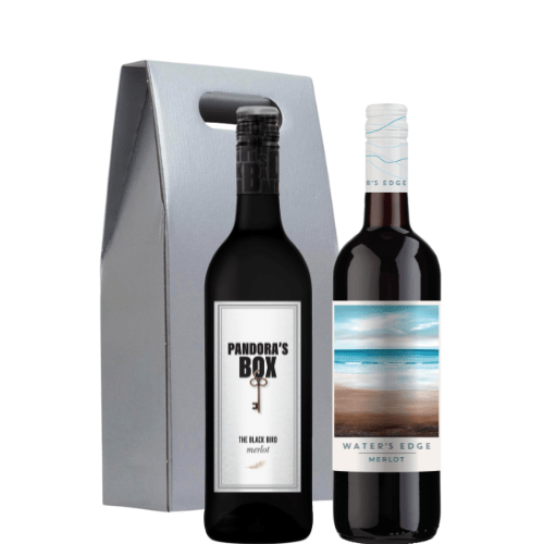 K and L Wines Wine Merlot Gift Pair