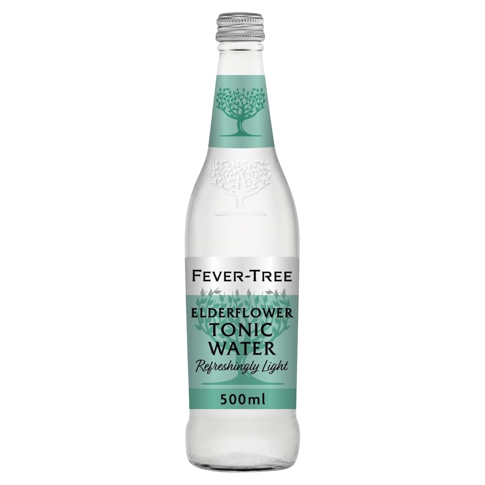 K & L Wines Online Mixer Fever Tree Light Elderflower Tonic 500Ml
