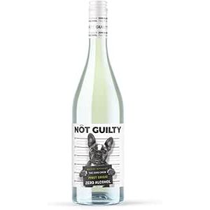 K & L Wines Online Not Guilty Pinot Grigio Alcohol Free Australian White Wine 750ml