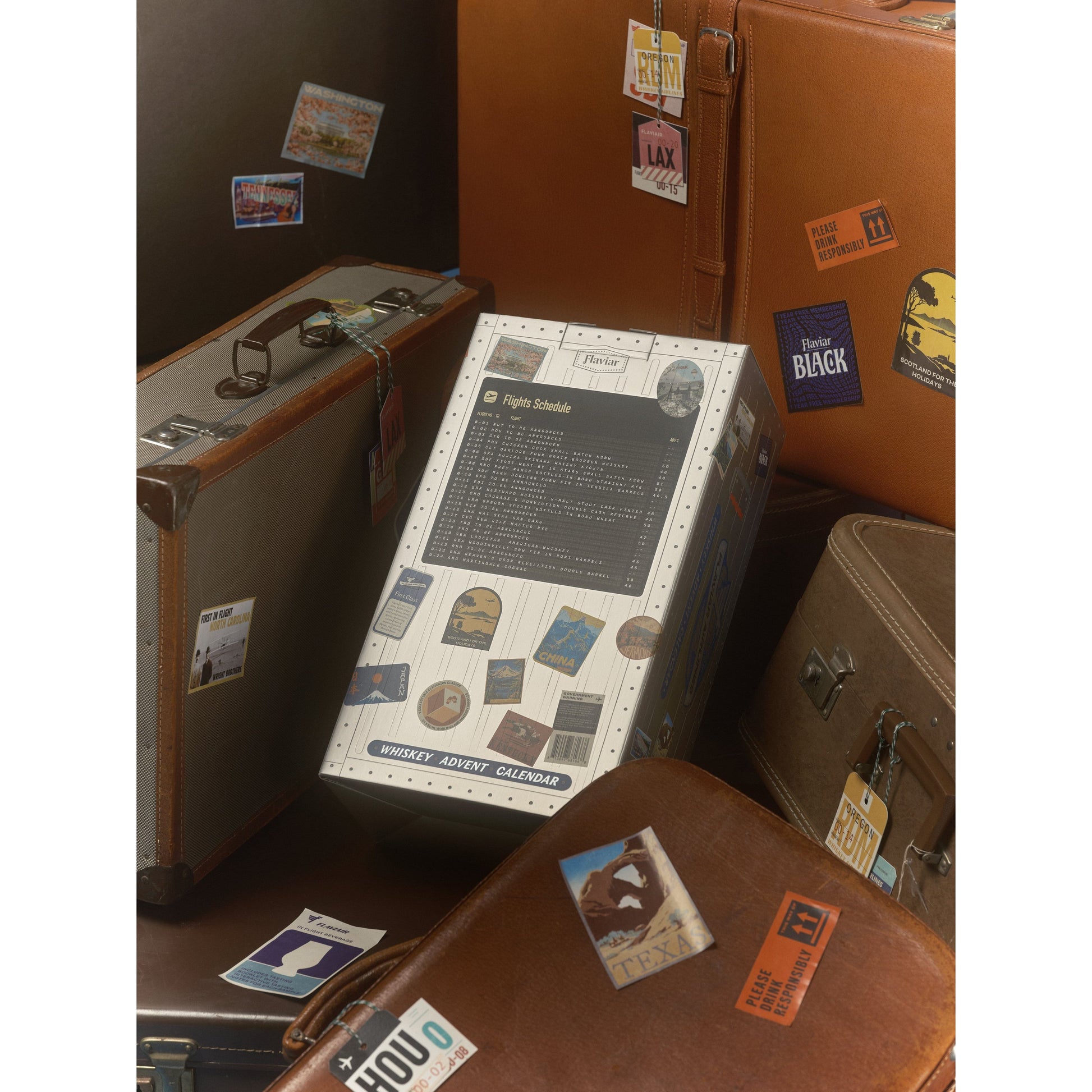 K & L Wines Online Spirits Flaviar's Whisky Advent Calendar ~ The Ultimate 24