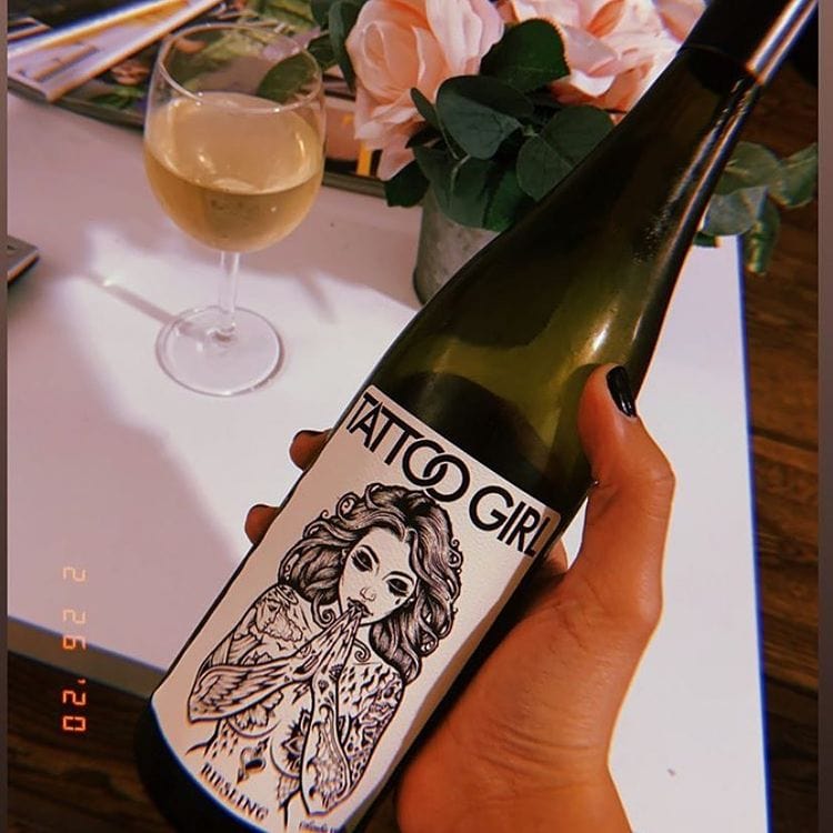 K & L Wines Online Tattoo Girl Riesling 750 ml