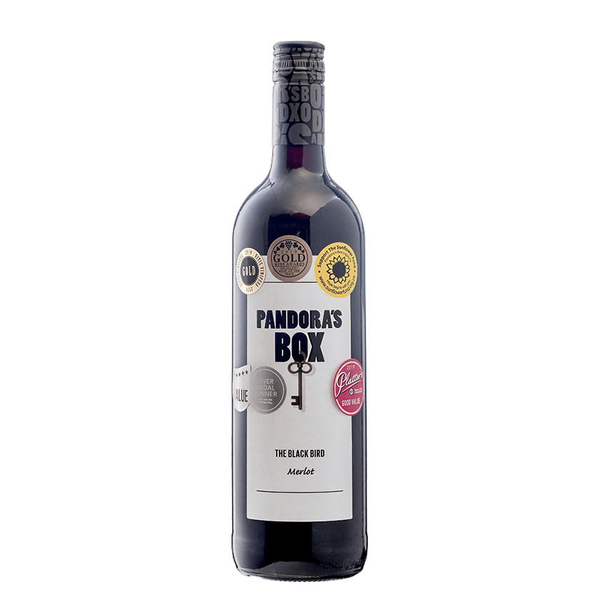 K & L Wines Online Wine Pandora's Box The Blackbird Merlot 750 ml