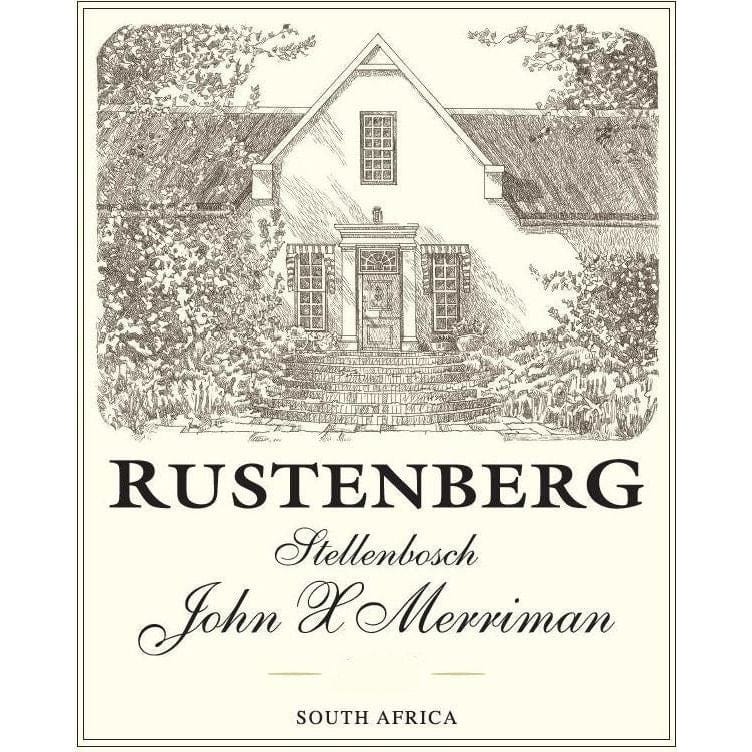 Rustenburg Wine Estate South African Wine Rustenburg Wines The Flagships John X Merriman 750 ml