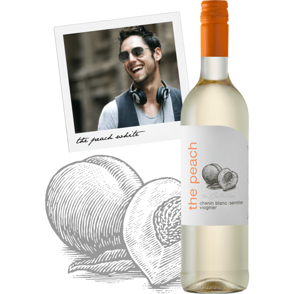 Light Gray Mooiplaas The Peach Chenin Viognier 750 ml