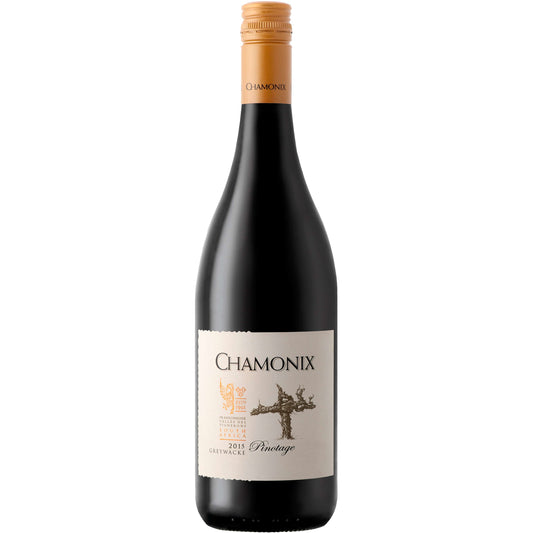 Black Chamonix Greywacke Pinotage 750ml