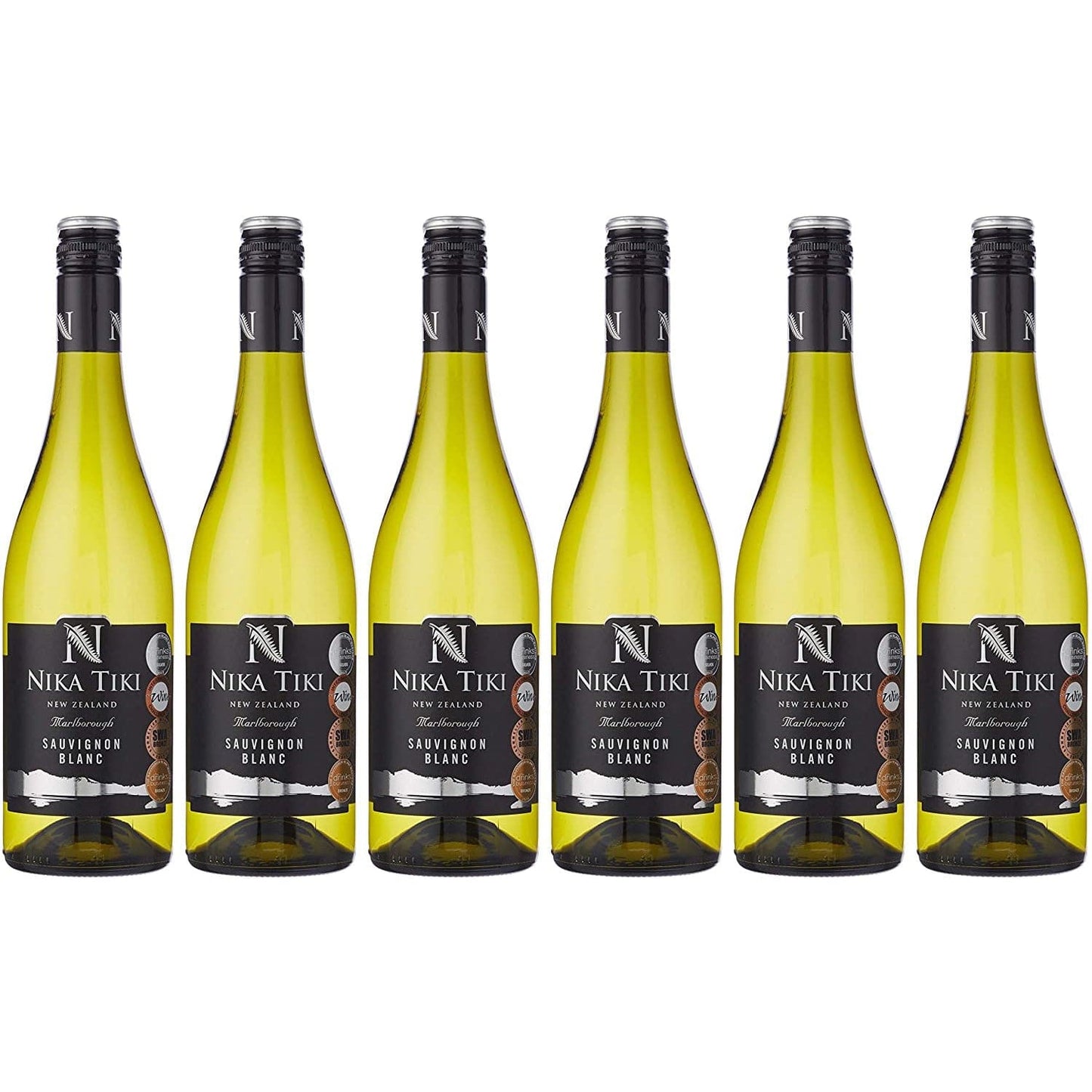 Dark Slate Gray Nika Tika Sauvignon Blanc Marlborough   6 x 750 ml