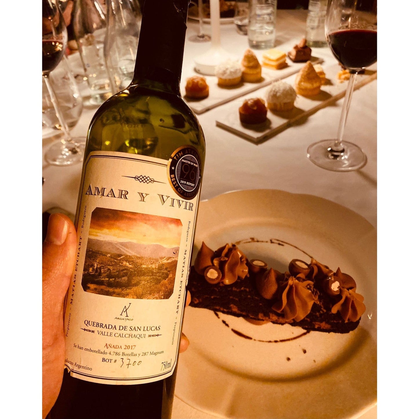Chocolate Arca Yaco - Amar Y Vivir Cabernet Sauvignon 750ml