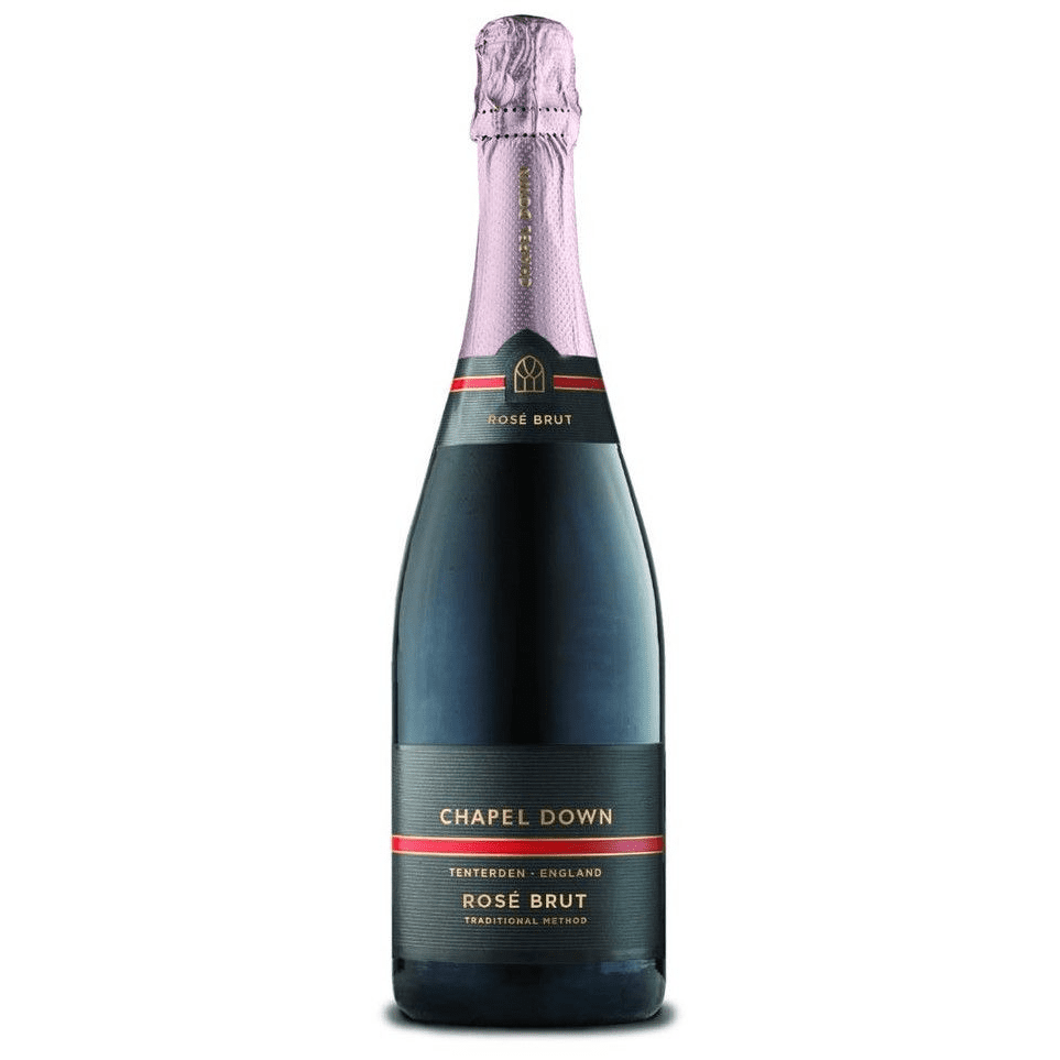 Dark Slate Gray Chapel Down Sparkling English Rosé 750ml