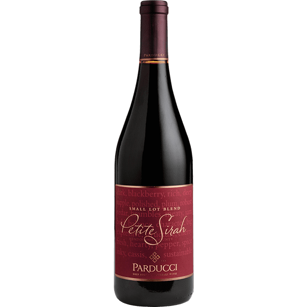 Black Parducci True Grit Petit Sirah 750 ml