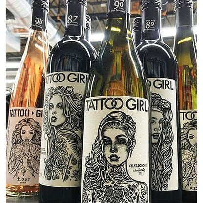 Willaim Weaver wine Tattoo Girl Chardonnay 750 ml