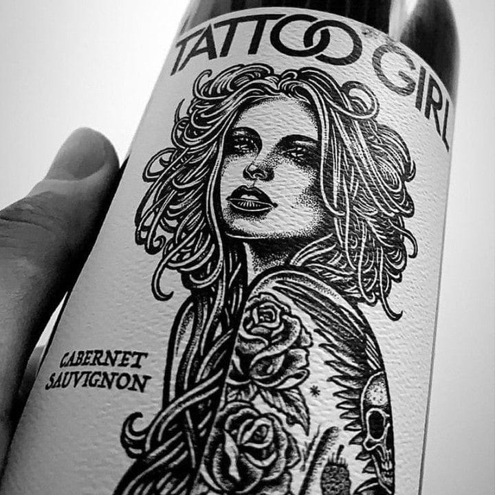 Willaim Weaver Wine Tattoo Girl Cabernet Sauvignon 750 ml