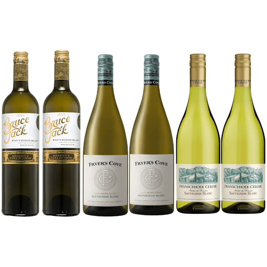 K and L Wines Online South African Wine Cape  Sauvignon Blanc Experience Case  6 x 750 ml