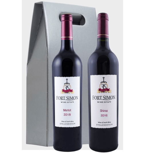 K and L Wines Twin Pack Merlot and Shiraz Gift Pair