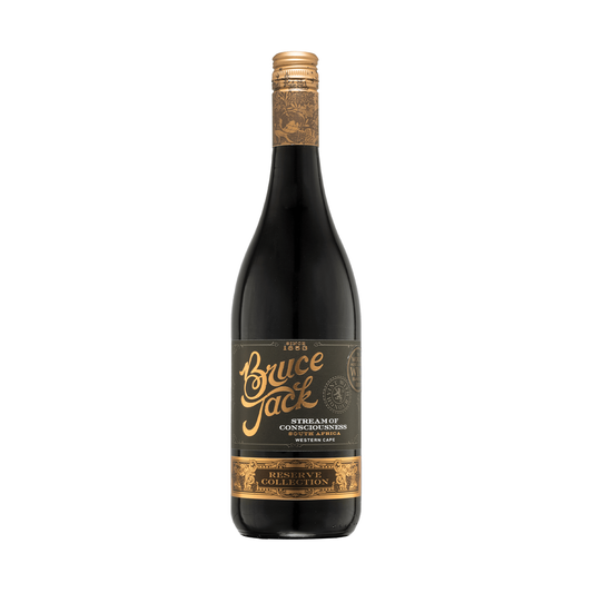 Bruce Jack Reserve South African Wine Bruce Jack Reserve Stream of Consciousness Cinsault  Shiraz Grenach 750 ml