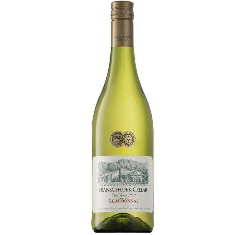 Franschhoek Cellar South African Wine Franschhoek Cellar Our Town Hall Unoaked Chardonnay 750 ml