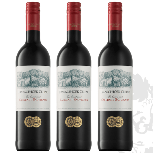 Franschhoek Cellar South African Wine Franschhoek Cellars The Churchyard Cabernet Sauvignon 3 Bottle Case 3 x 750ml