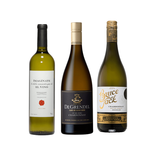 K and L Wines Online South African Wine Chardonnay "DEMI" Special Select ~ The Best of the Best 3 x 750 ml case
