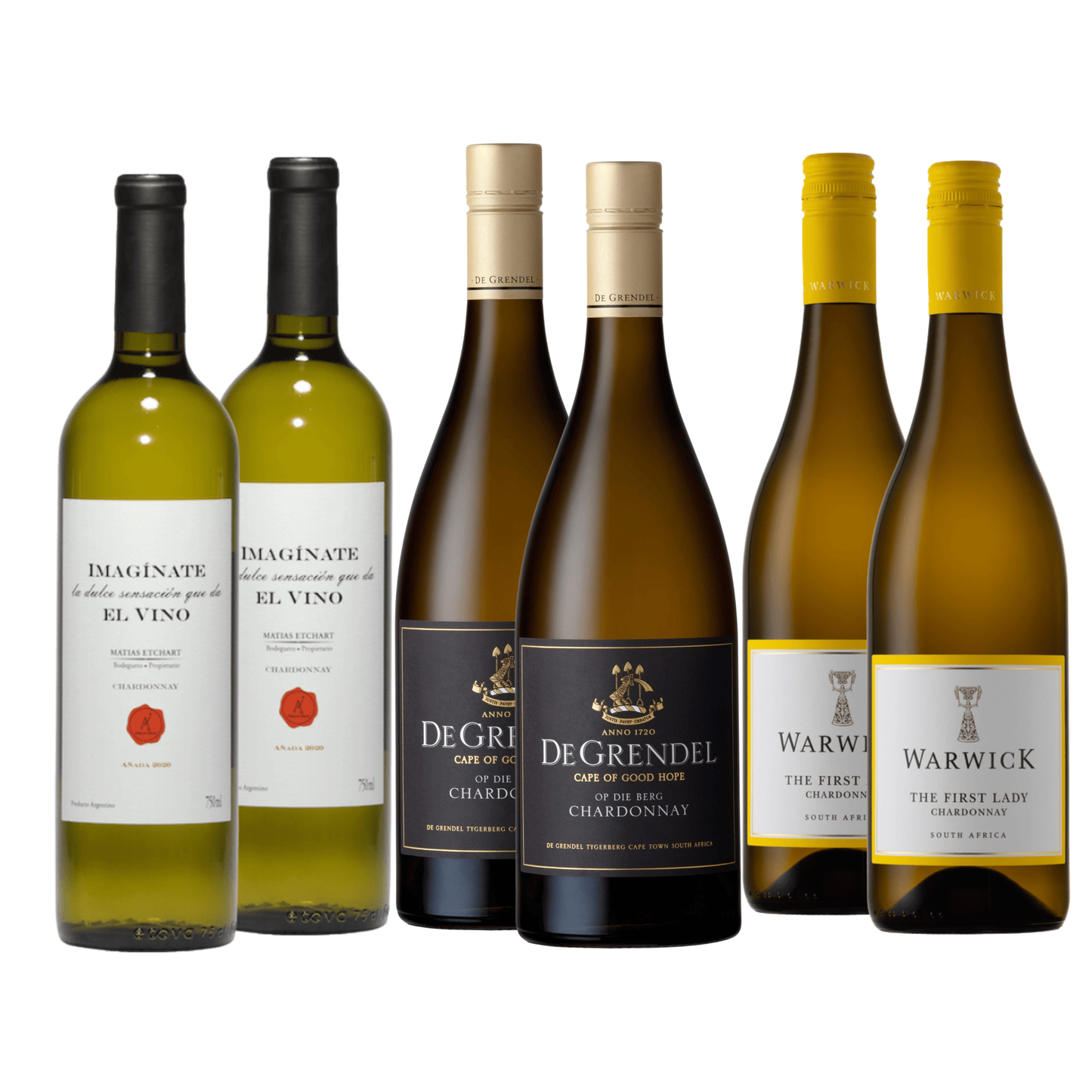 K and L Wines Online South African Wine Chardonnay Special Select mixed case  The Best of the Best 6 x 750 ml