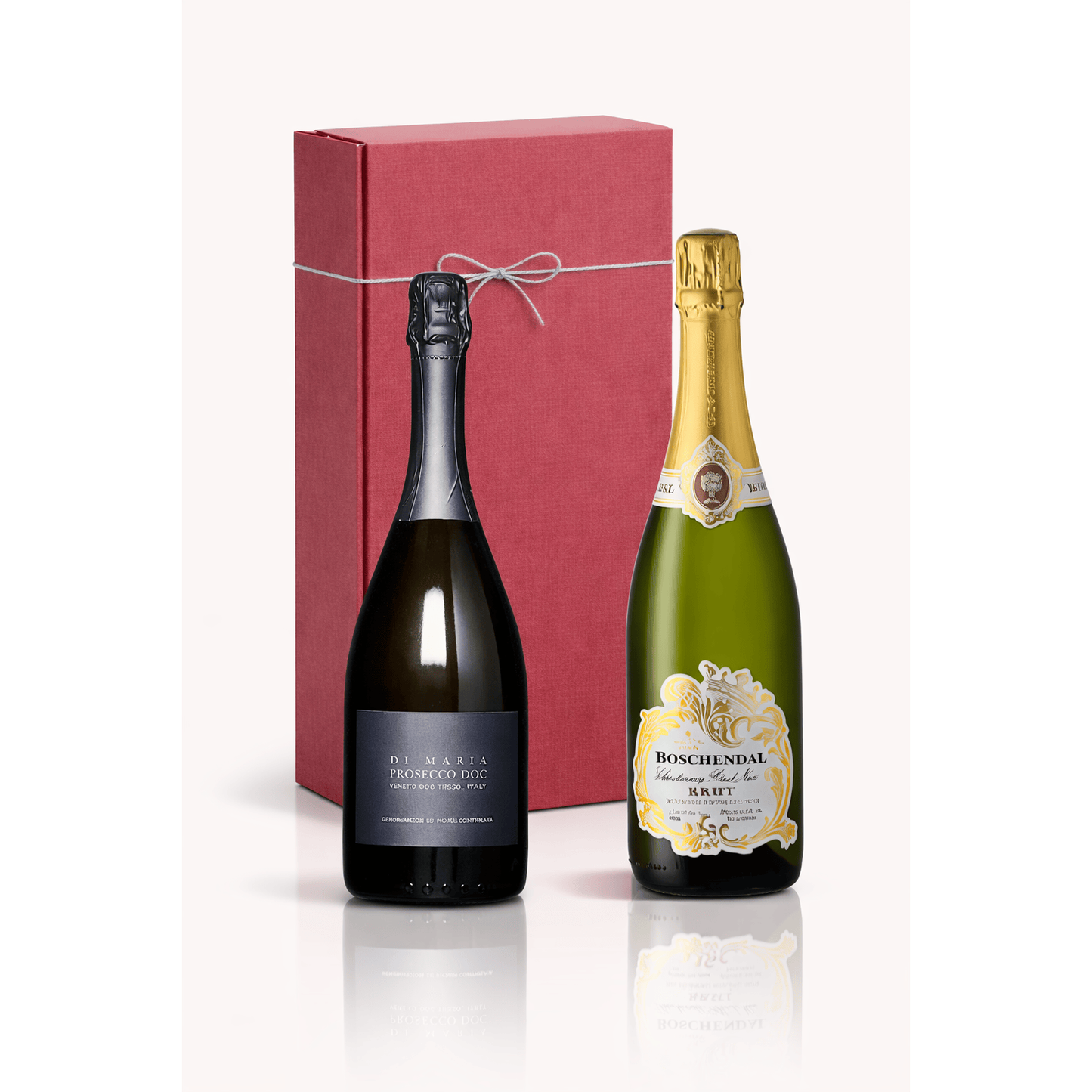K and L Wines South African Wine A little Sparkle -  Prosecco and Premium South African Sparkling Wine Gift Pack