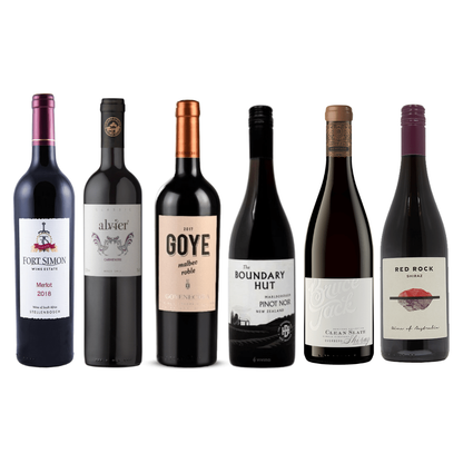 K and L Wines Wine New World Red Wine Tour Mixed case 6 x 750 ml