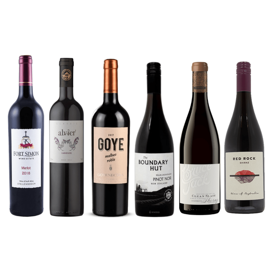 K and L Wines Wine New World Red Wine Tour Mixed case 6 x 750 ml