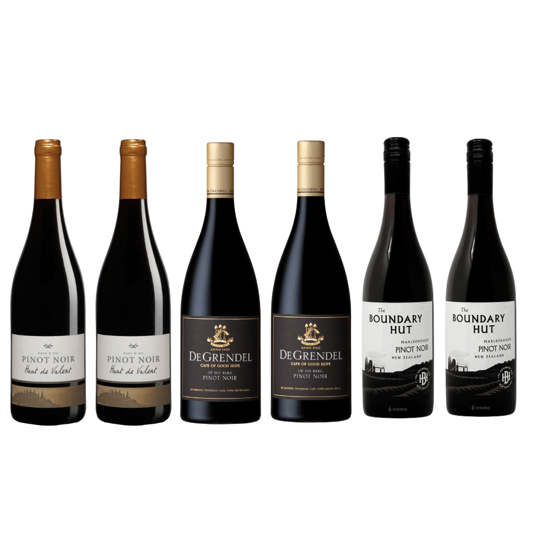 K and L Wines Wine Pinot Noir  "Three Continents" Mixed  case  6 x 750 ml