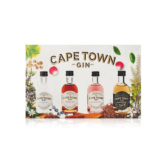 K & L Wines Online Gin Cape Town Gin - Tasting Pack - 4 x 5cl
