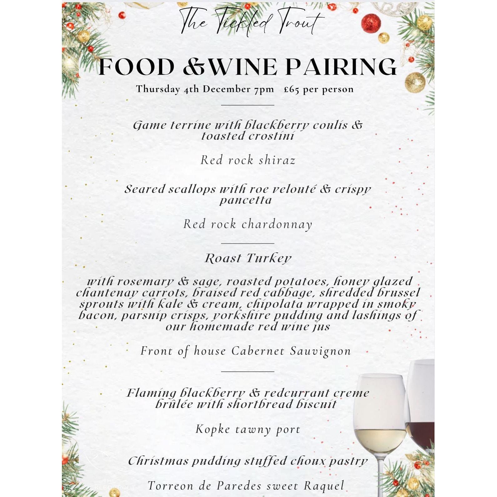 K & L Wines Online The Tickled Trout in Wye, Kent