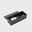 K and L Wines Online Gift Packaging 1 bottle charcoal magnetic folding gift box