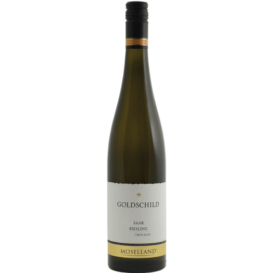 Moselland eG Winzergenossenschaft Wine Goldschild Riesling, Trocken, Moselland 750 ml