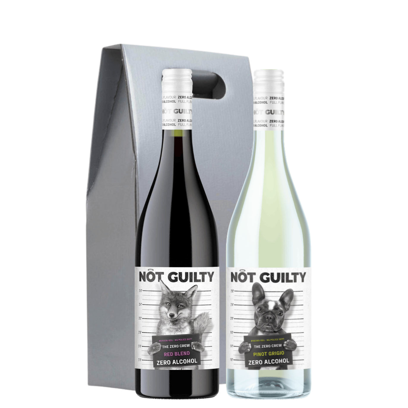 Not Guilty Alchohol Free DeVine Duo (Alcohol-Free Edition) Gift Pair
