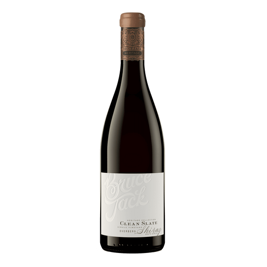 Bruce Jack Heritage South African Wine Bruce Jack Clean Slate Reserve Single Vineyard Overberg Shiraz 750ml