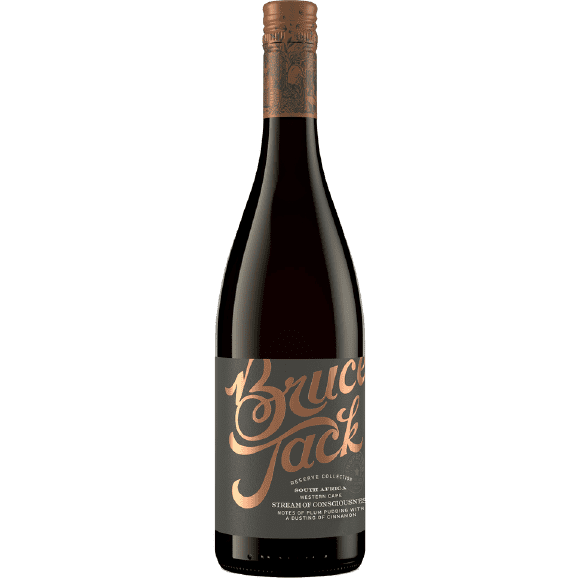 Dark Slate Gray Bruce Jack Reserve Stream of Consciousness Cinsault  Shiraz Grenach 750 ml