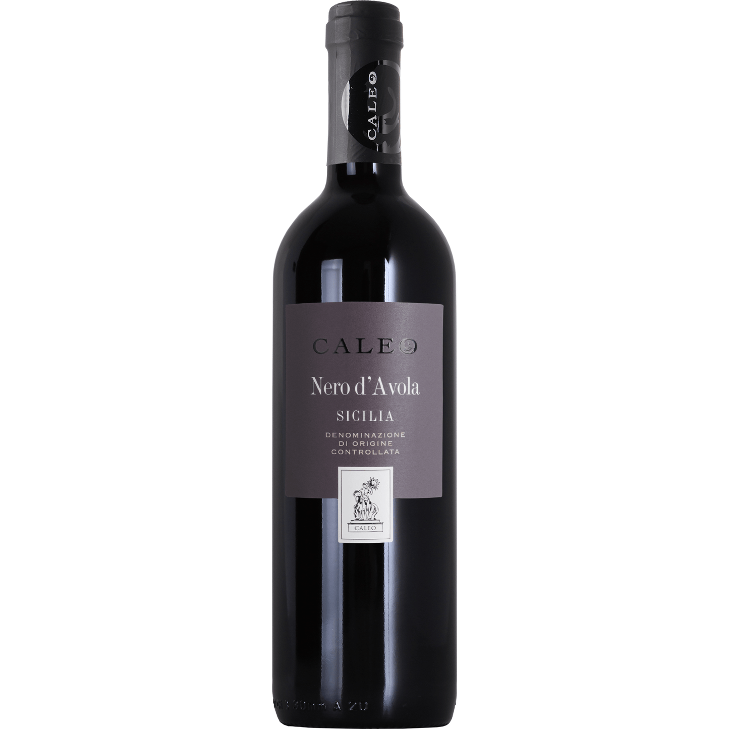Dark Slate Gray Caleo Nero D'Avola Terre Siciliane 750 ml