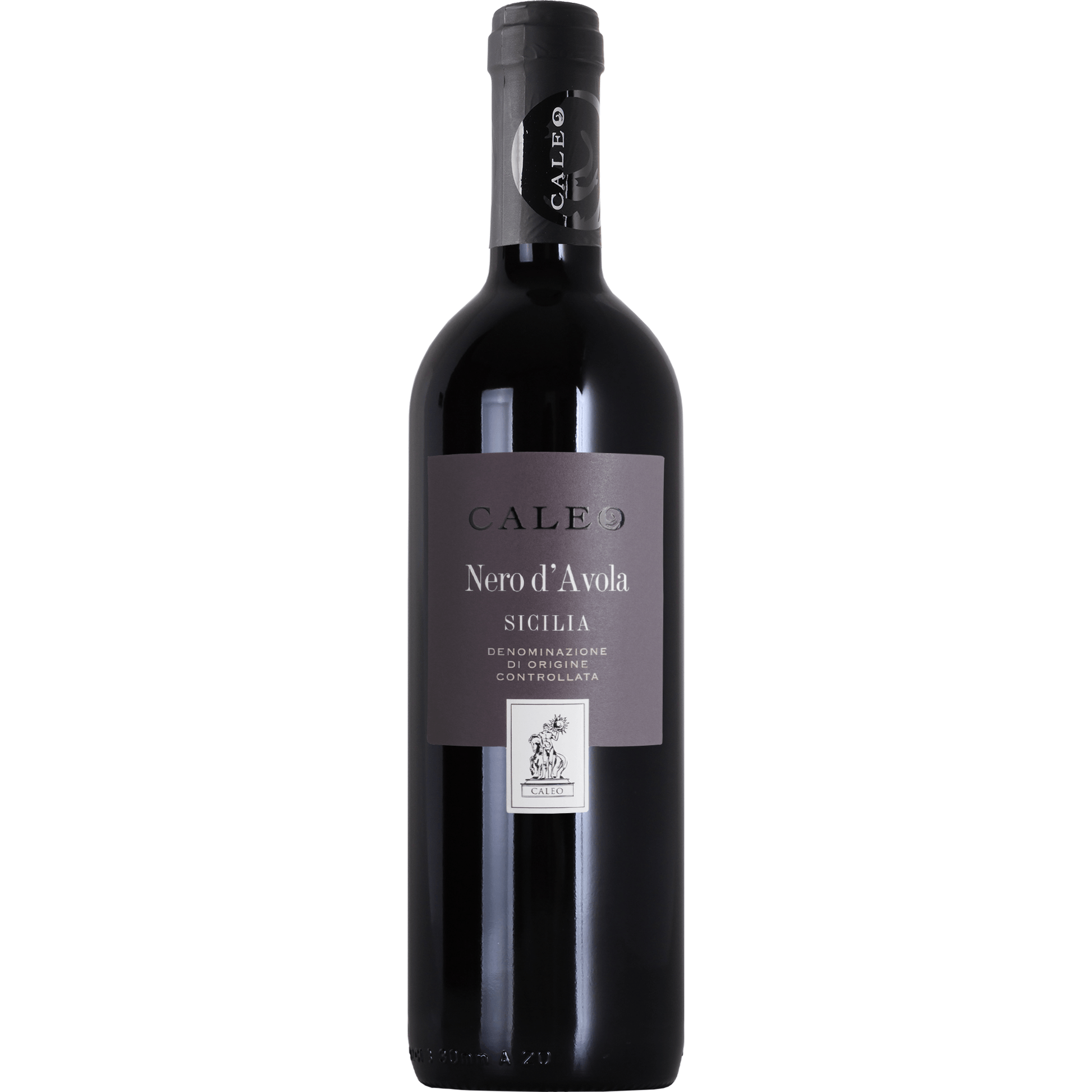 Dark Slate Gray Caleo Nero D'Avola Terre Siciliane 750 ml