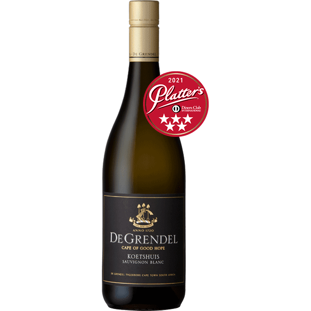 Dark Slate Gray De Grendel Koetshuis Sauvignon Blanc 750 ml