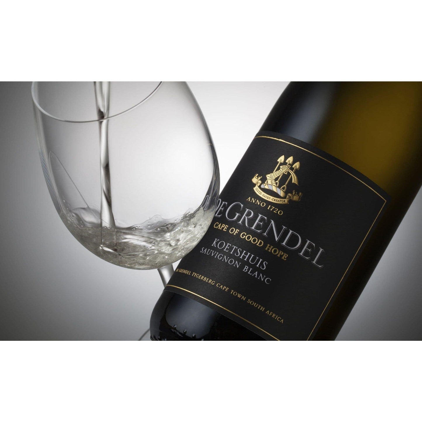 Dark Slate Gray De Grendel Koetshuis Sauvignon Blanc 750 ml