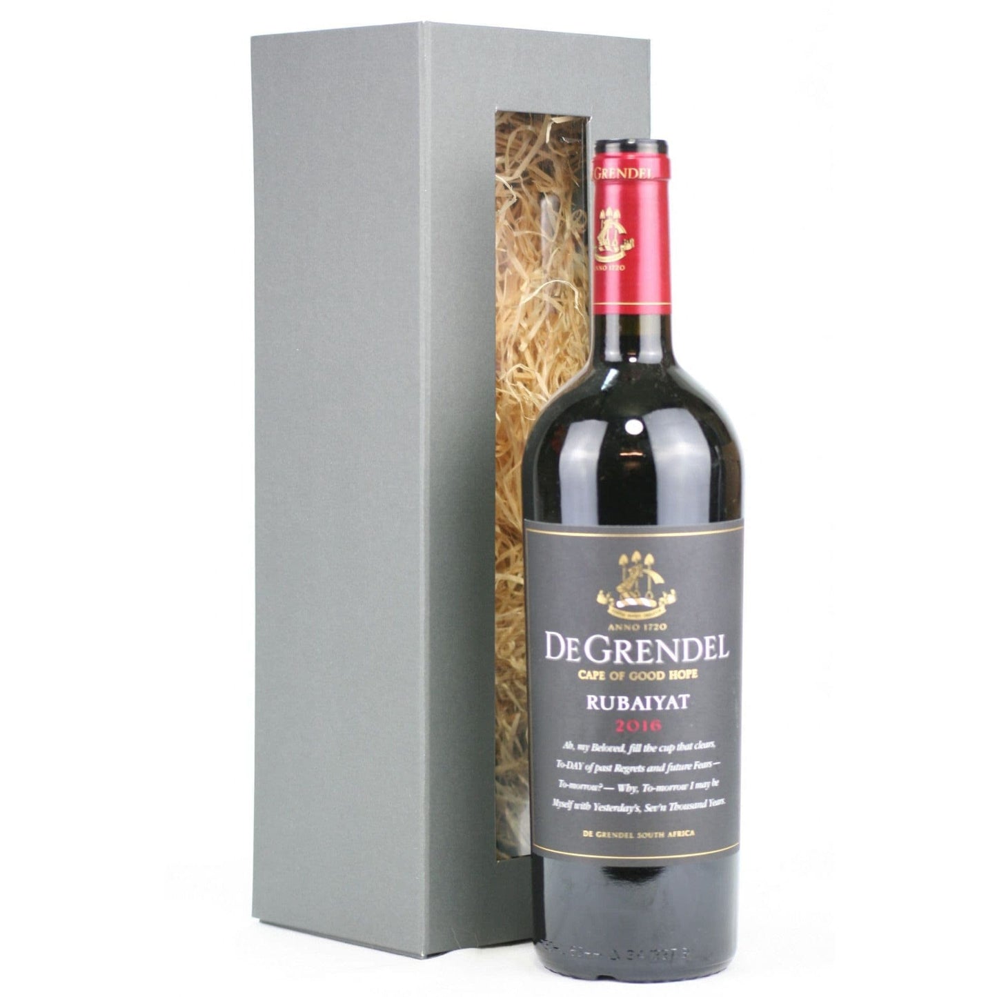 Dark Gray De Grendel Rubaiyat  Premium Gift Package 750 ml