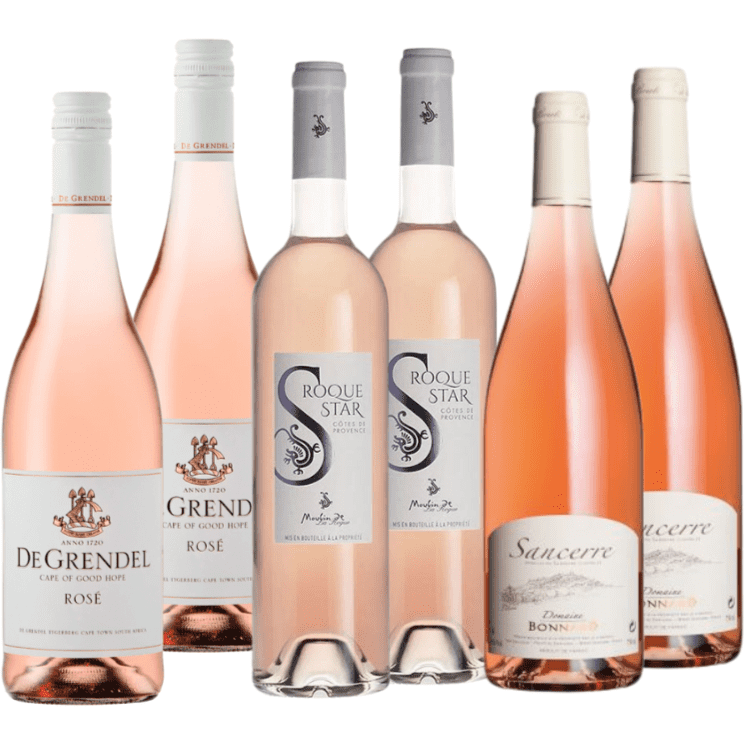 Light Gray Delicious Premium Rosé Mixed case 6 x 750 ml