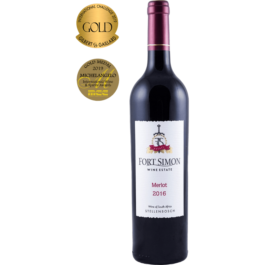 Black Fort Simon Merlot  750 ml