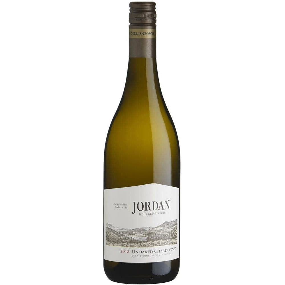 Dark Olive Green Jordan Unoaked Chardonnay 750 ml