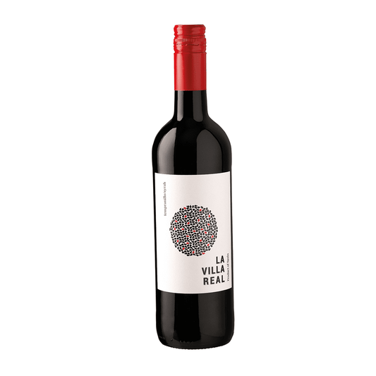 Light Gray La Villa Real Tempranillo/Syrah 750ml