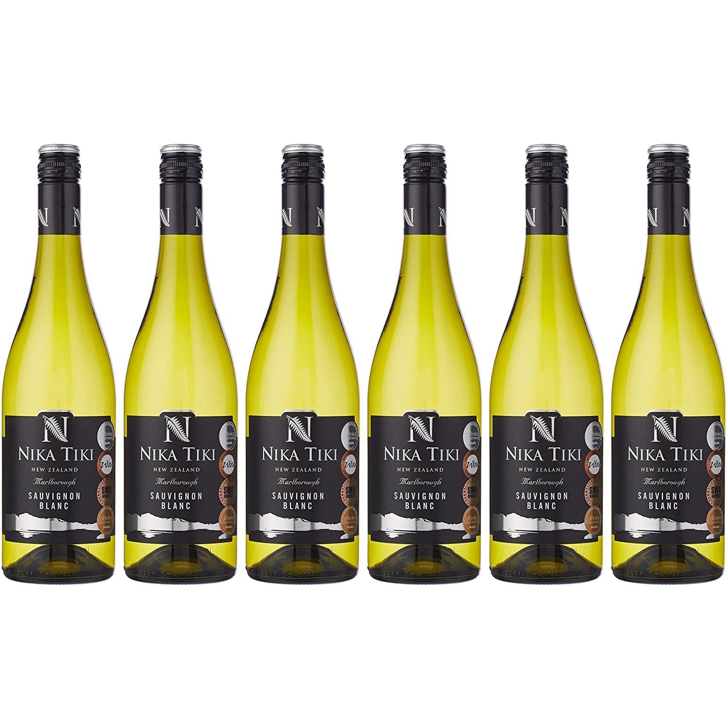 Dark Slate Gray Nika Tika Sauvignon Blanc Marlborough   6 x 750 ml