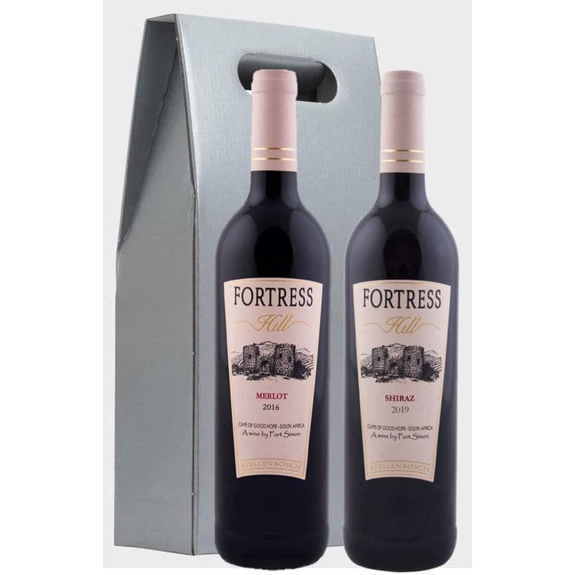 Gray Twin Pack Merlot and Shiraz Gift Pair