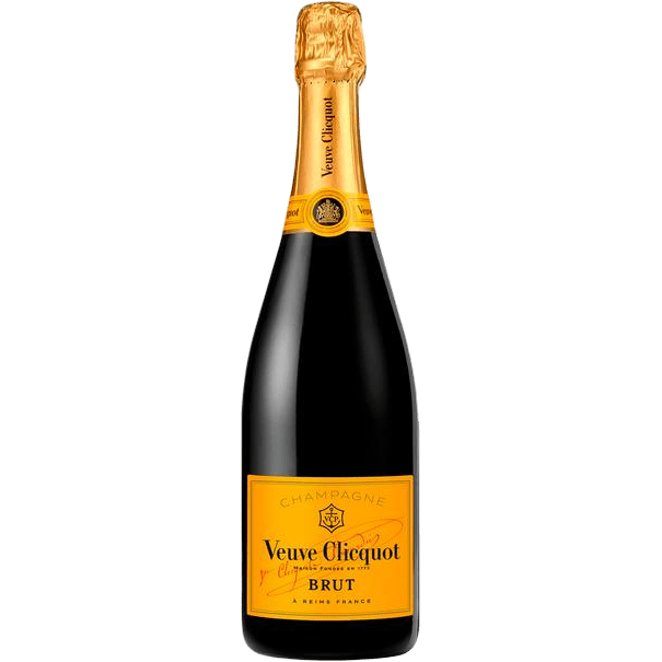 Black Veuve Clicquot Yellow Label  NV 750 ml